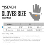 YISEVEN Men's  Lambskin Shearling Leather Gloves YISEVEN