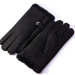 YISEVEN Women's Shearling Leather Gloves YISEVEN