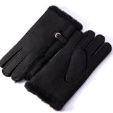 YISEVEN Women's Shearling Leather Gloves YISEVEN