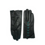 YISEVEN Women Winter Sheepskin  Leather Gloves YISEVEN