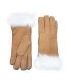 YISEVEN Women's Sheepskin Shearling Leather Gloves YISEVEN