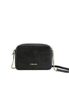 YISEVEN Womens Black Leather Handbag, Genuine Cowhide & Horse Hair YISEVEN