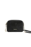 YISEVEN Womens Black Leather Handbag, Genuine Cowhide & Horse Hair YISEVEN