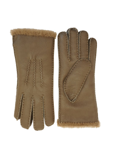YISEVEN Womens  Lambskin Shearling Leather Gloves YISEVEN