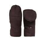 YISEVEN Women's  Sheepskin Shearling Leather Gloves(Mittens) YISEVEN