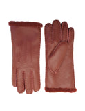 YISEVEN Womens  Lambskin Shearling Leather Gloves YISEVEN