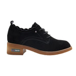 YISEVEN Women's Calfskin Leather Boots for Winter Lace-up YISEVEN