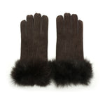 YISEVEN Women's Sheepskin Shearling Leather Gloves YISEVEN