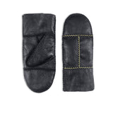 YISEVEN Womens  Sheepskin Shearling Leather Gloves(Mittens) YISEVEN