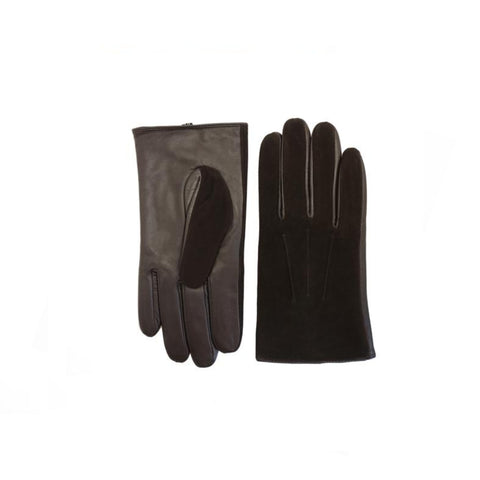 YISEVEN Men's Winter lambskin Suede Leather Gloves YISEVEN