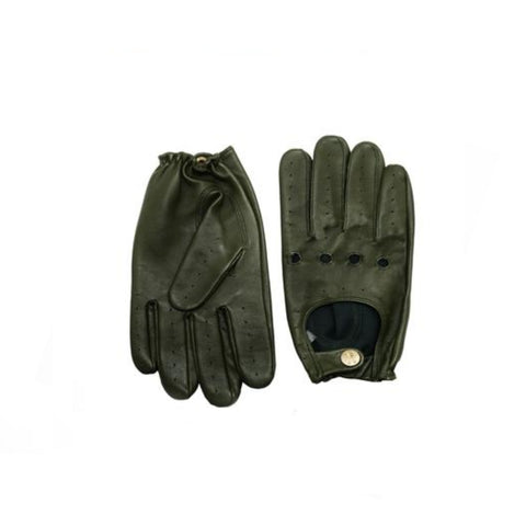 YISEVEN Men's  Chic Sheepskin Leather  Gloves YISEVEN