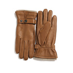 YISEVEN Men's Cashmere Deerskin Leather Gloves YISEVEN