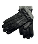 YISEVEN Winter Men’s   Sheepskin Leather Gloves YISEVEN