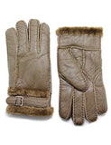 YISEVEN Men's Winter Shearling Sheepskin Gloves YISEVEN
