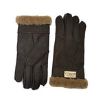YISEVEN Men's Winter Shearling Sheepskin Gloves YISEVEN