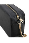YISEVEN Womens Black Leather Handbag, Genuine Cowhide & Horse Hair YISEVEN