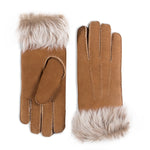 YISEVEN Women's Sheepskin Shearling Leather Gloves YISEVEN