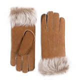YISEVEN Women's Sheepskin Shearling Leather Gloves YISEVEN