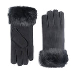 YISEVEN Women's Sheepskin Shearling Leather Gloves YISEVEN