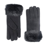 YISEVEN Women's Sheepskin Shearling Leather Gloves YISEVEN