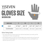 YISEVEN Men's Sheepskin Shearling Leather Gloves(Mittens) YISEVEN