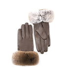 YISEVEN Women's Touchscreen Sheepskin Leather Gloves YISEVEN