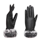 YISEVEN Women's Touchscreen Sheepskin Leather Gloves YISEVEN