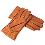 YISEVEN Men's Simplicity  Deerskin Leather Gloves YISEVEN
