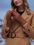 YISEVEN Women's  Lined Deerskin Leather Gloves YISEVEN