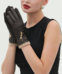 YISEVEN Women's Deerskin Leather Dress Gloves YISEVEN