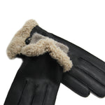 YISEVEN Women's Wool Lined Deerskin Leather Gloves YISEVEN