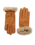 YISEVEN Women's Wool Lined Deerskin Leather Gloves YISEVEN