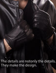 YISEVEN Men's  Deerskin Leather Dress Gloves YISEVEN