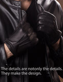 YISEVEN Men's  Deerskin Leather Dress Gloves YISEVEN