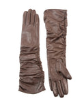 YISEVEN Women's Touchscreen Sheepskin Long Gloves YISEVEN