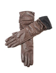 YISEVEN Women's Touchscreen Sheepskin Long Gloves YISEVEN