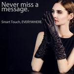 YISEVEN Women's Touchscreen Sheepskin Long Gloves YISEVEN