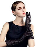 YISEVEN Women's Touchscreen Sheepskin Long Gloves YISEVEN