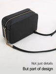 YISEVEN Womens Black Leather Handbag, Genuine Cowhide & Horse Hair YISEVEN