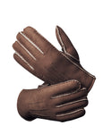 YISEVEN Men's Shearling Sheepskin Leather Gloves (Mitten) YISEVEN