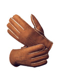 YISEVEN Men's Shearling Sheepskin Leather Gloves (Mitten) YISEVEN