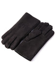 YISEVEN Men's Lambskin Shearling Leather Gloves YISEVEN