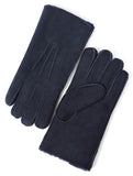 YISEVEN Men's Lambskin Shearling Leather Gloves YISEVEN