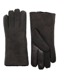 YISEVEN Men's Lambskin Shearling Leather Gloves YISEVEN