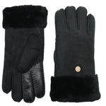 YISEVEN Men's  Lambskin Shearling Leather Gloves YISEVEN
