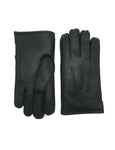 YISEVEN Men's  Lambskin Shearling Leather Gloves YISEVEN