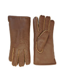 YISEVEN Men's  Lambskin Shearling Leather Gloves YISEVEN