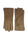 YISEVEN Men's  Lambskin Shearling Leather Gloves YISEVEN