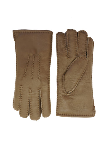 YISEVEN Men's  Lambskin Shearling Leather Gloves YISEVEN