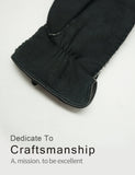 YISEVEN Men's  Shearling New Zealand Sherpa Fur Gloves YISEVEN
